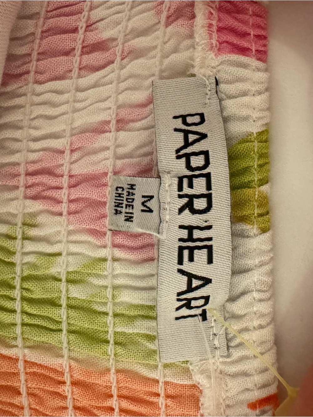 Paper Heart maxi dress